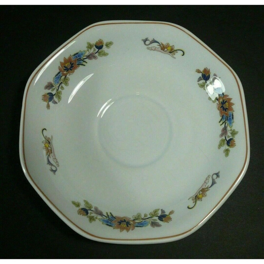 Wedgwood LOTUS Georgetown Collection Tea Cup Saucer Perfect England